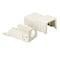 Panduit Conduit Entrance, Wh, PK10, 2.11" W, 4" H, 1.55" L, White CEFXWH-X - alternate 1
